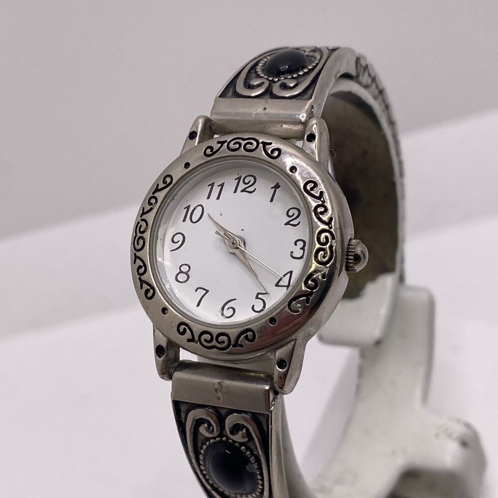 Womens Vintage Stretch Watch Works New Battery